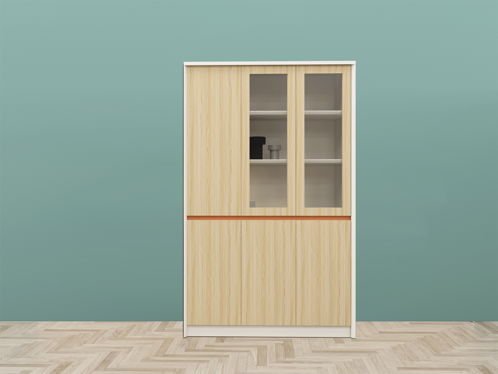 清風文件柜/文件柜/木質簡約現代檔案柜-2