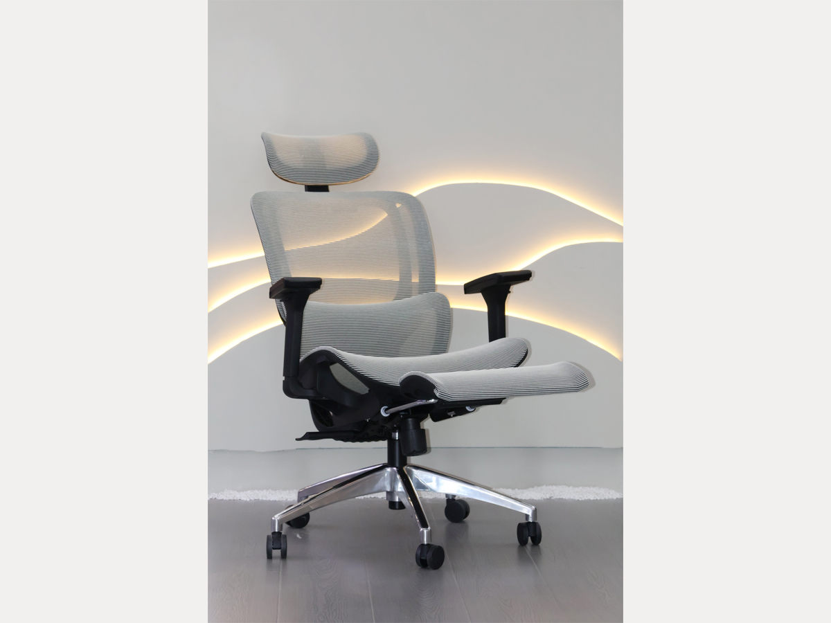 人體工學椅子/可躺辦公椅/腰靠護腰電腦椅-5